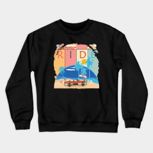 Summer Ride long drive Crewneck Sweatshirt